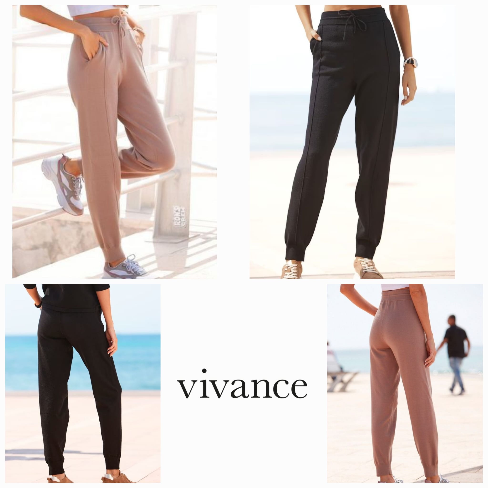 Женские трикотажные штаны от Vivance