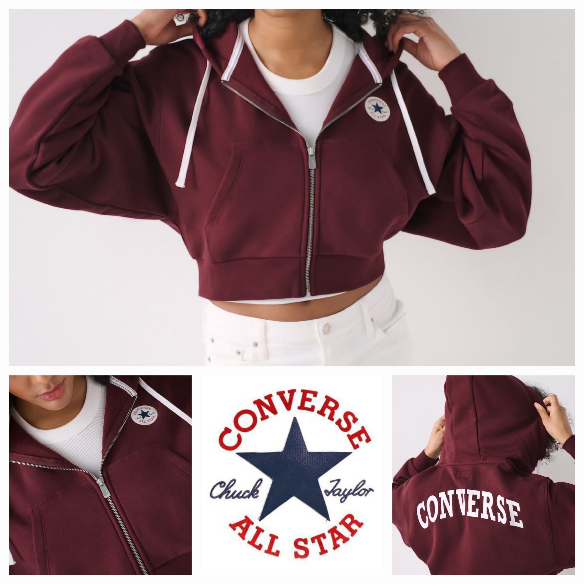020202 Damen Sweatjacke von Converse