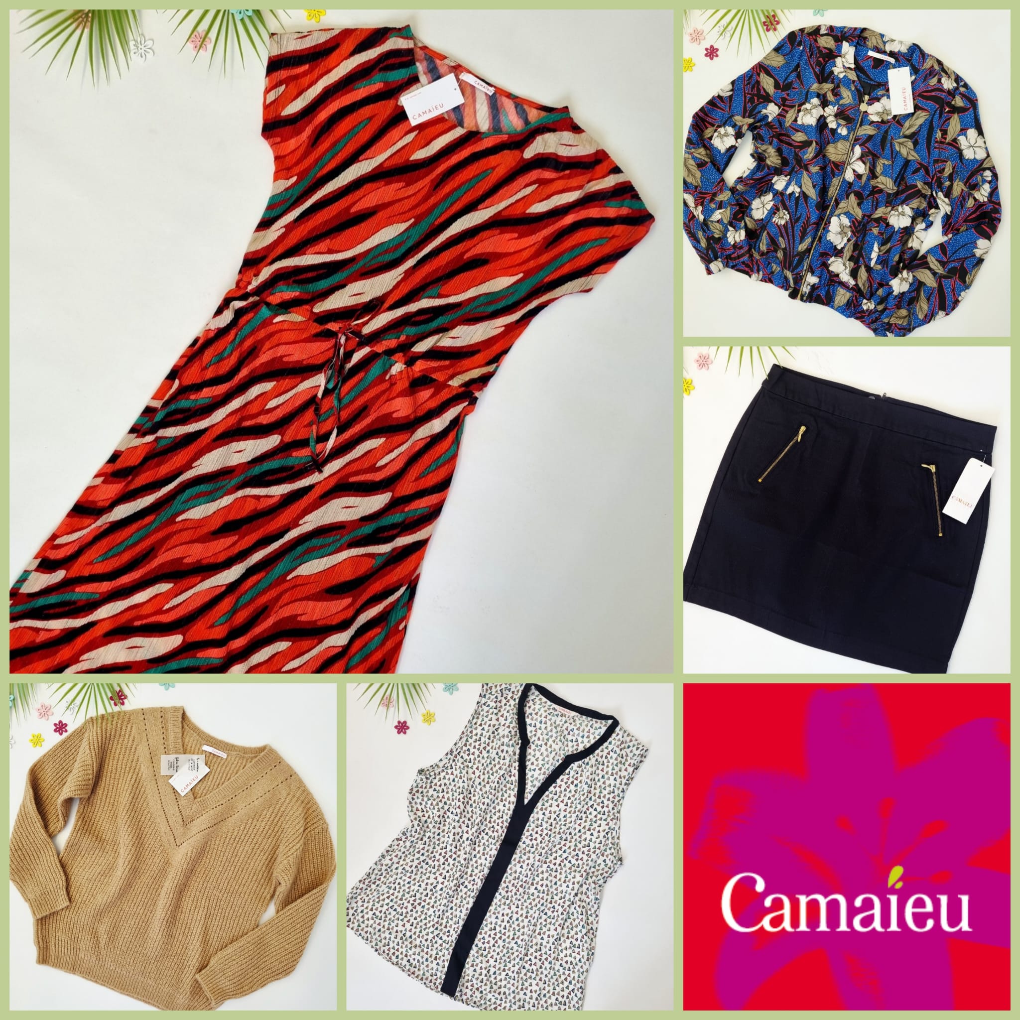 020222 Damenbekleidungs-Mix Camaieu