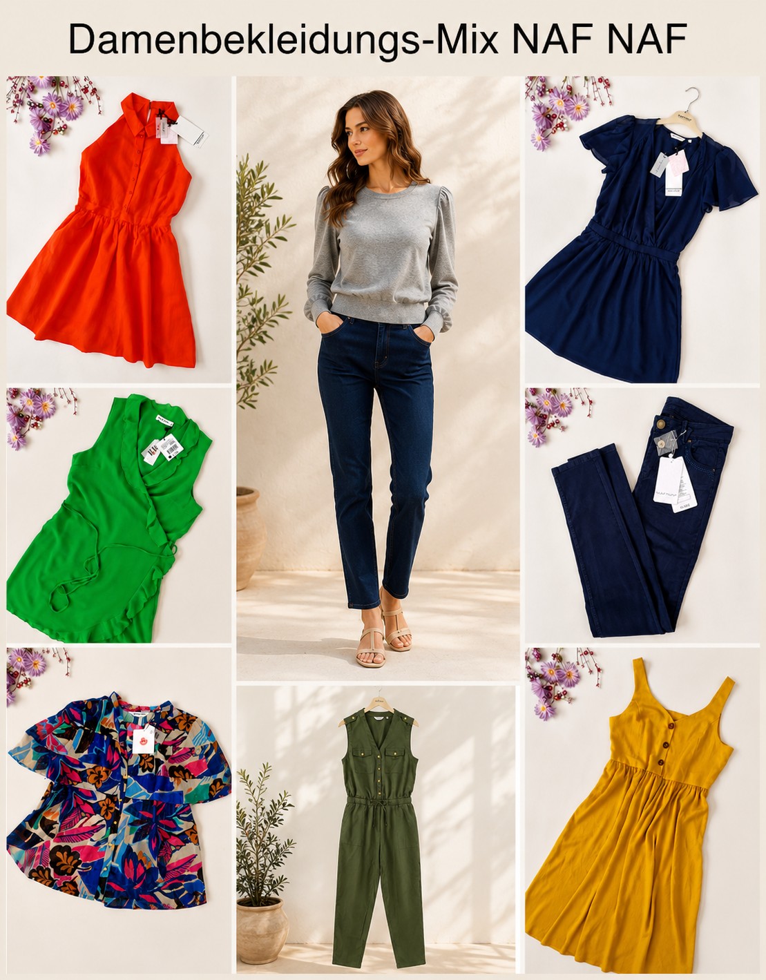 020223 Damenbekleidungs-Mix NAF NAF