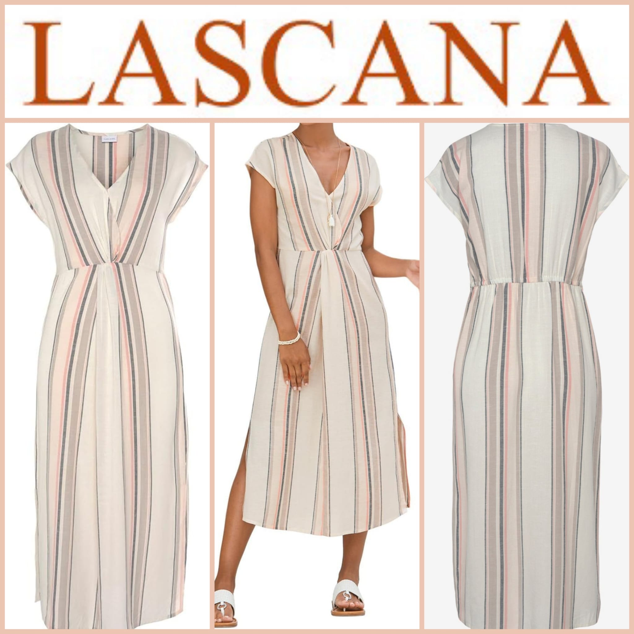 020234 Lascana Damen-Sommerkleid 